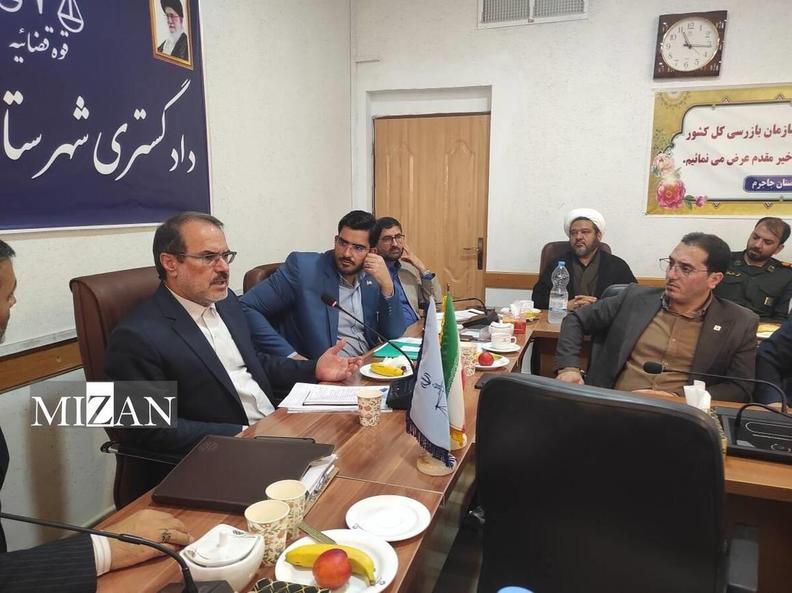 مشکلات شهرک صنعتی و شرکت آلومینا با حضور رئیس سازمان بازرسی کل کشور بررسی شد