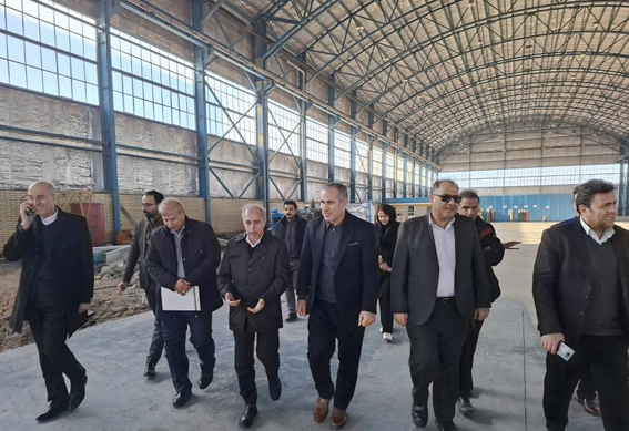 سفر عضو هیأت عامل بانک صنعت و معدن و بازدید از پروژه ملی ماهد آلومینیوم اراک