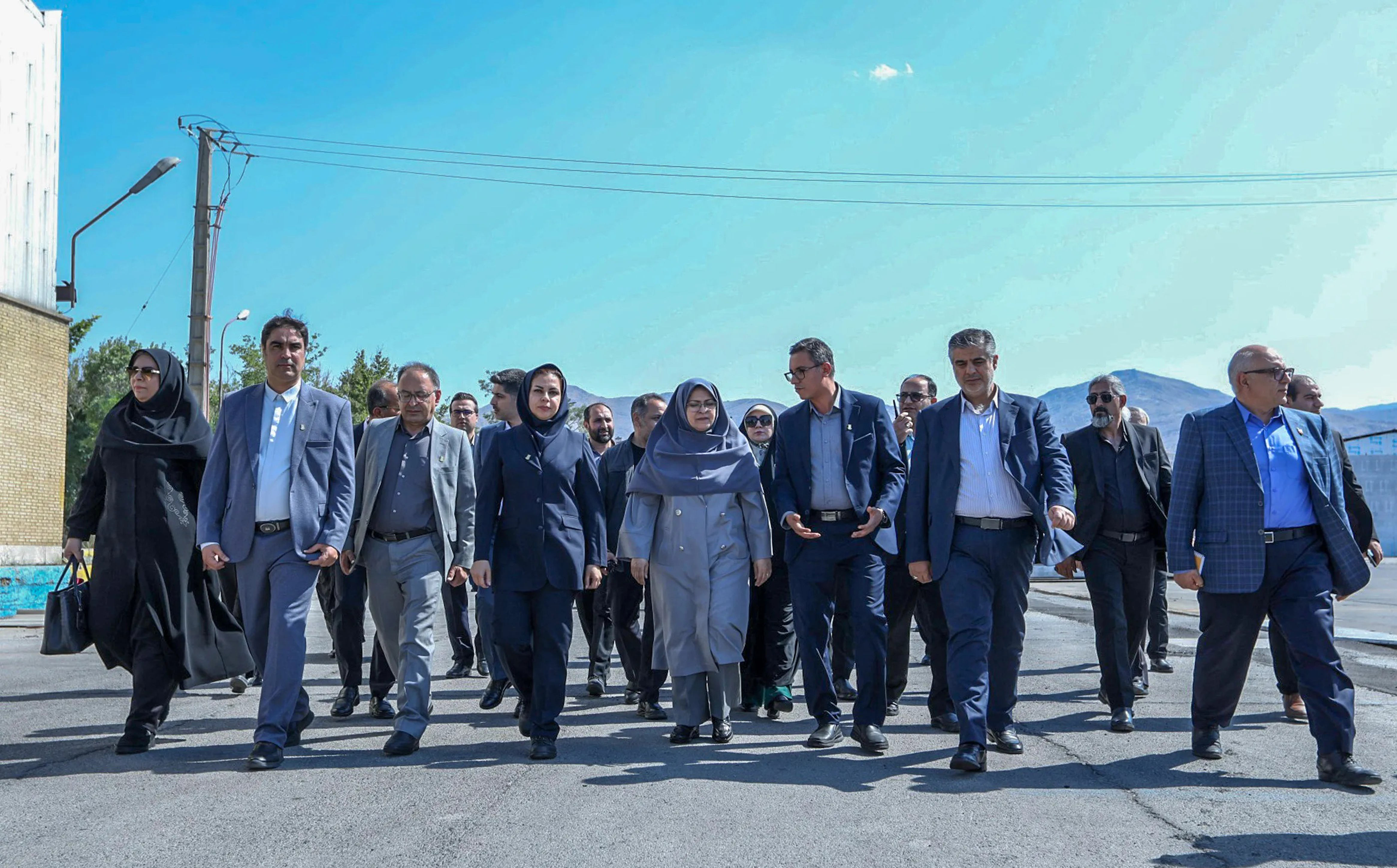 بازدید رئیس سازمان ملی استاندارد کشور از شرکت نورد آلومینیوم اراک