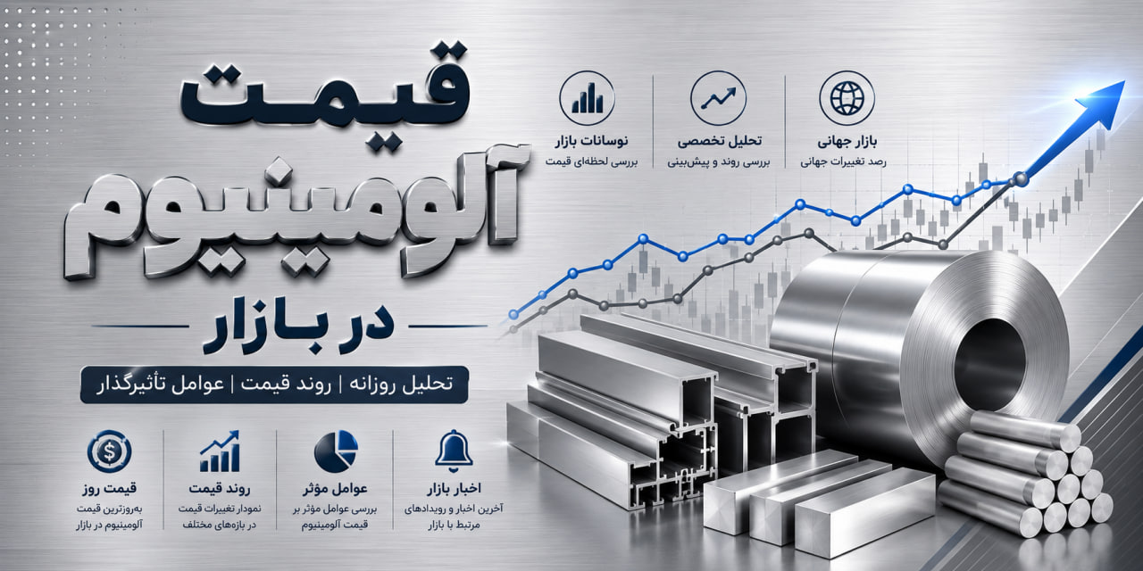 قیمت روز آلومینیوم 04-06-1405