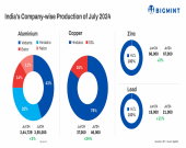 افزایش تولید فلزات اساسی در هند